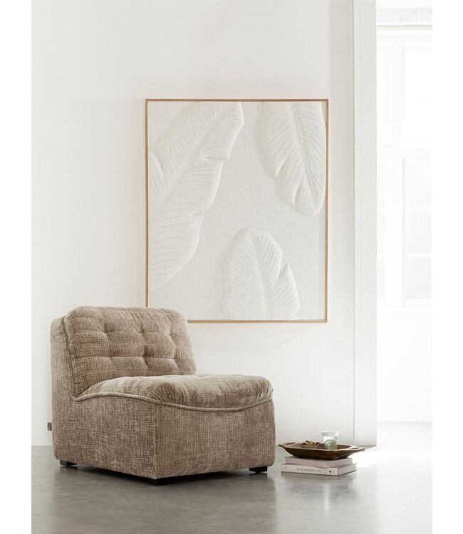 Must Living fauteuil Liberty in stof Glamour Sand