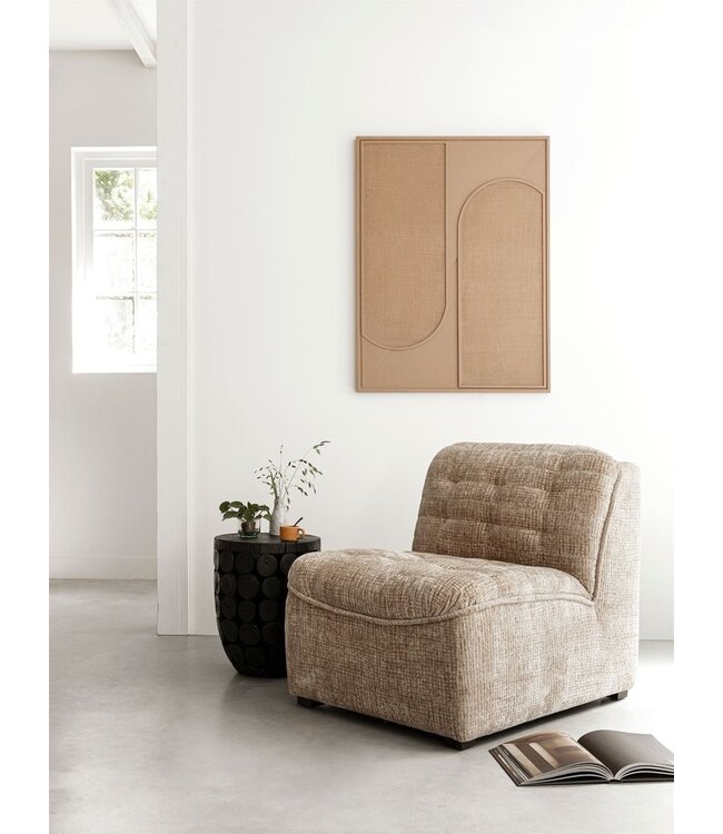 Must Living fauteuil Liberty in stof Glamour Sand