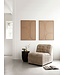 Must Living fauteuil Liberty in stof Glamour Sand