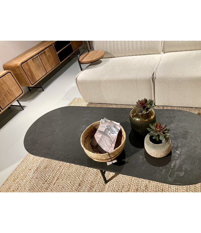 DTP Home salontafel SOHO ovaal zwart