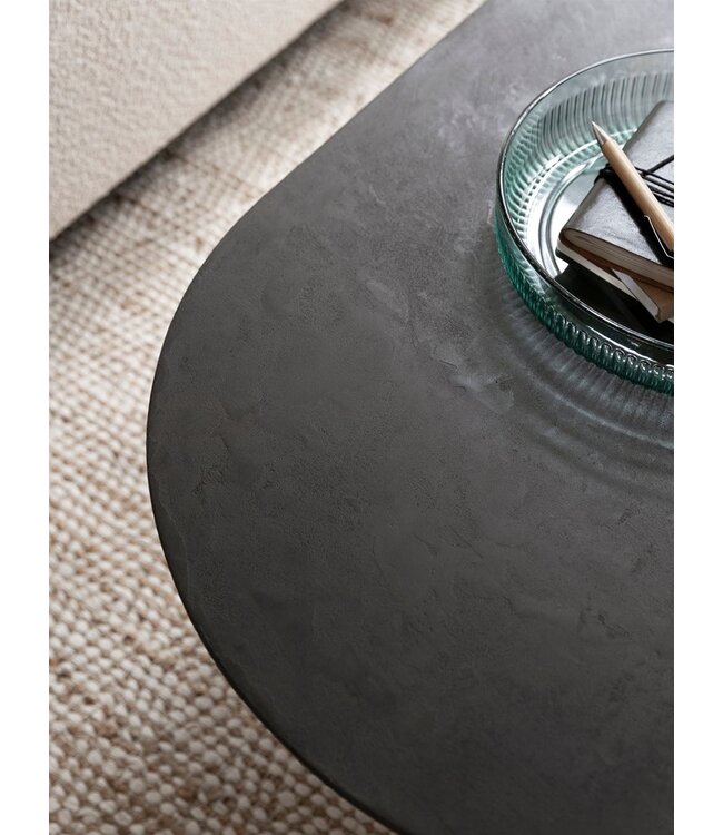 DTP Home salontafel SOHO ovaal zwart
