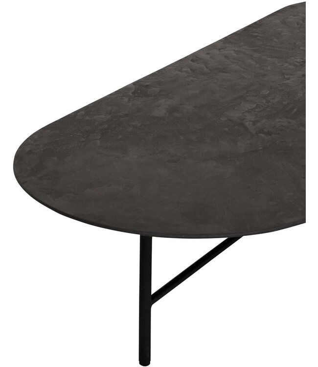 DTP Home salontafel SOHO ovaal zwart