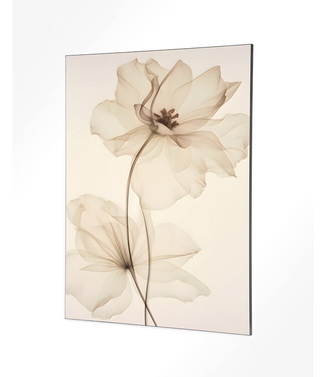 Urban Cotton wandkleed White Flowers