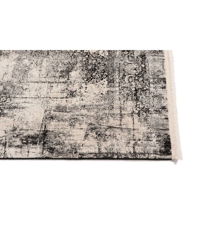 Karpi vloerkleed Olimpos 23 zwart-grijs-beige in recht & rond