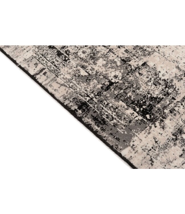 Karpi vloerkleed Olimpos 23 zwart-grijs-beige in recht & rond