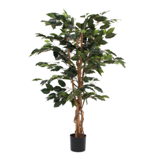 Ficus Kunstplant - H110 x Ø65 cm - Groen