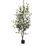 Kunstplant Eucalyptusboom in Pot - H180 x Ø80 cm - Groen