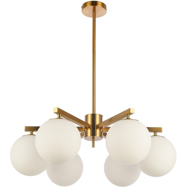 Luxury Living Hanglamp Stella White 6-licht