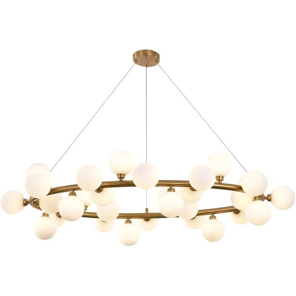 Luxury Living Hanglamp Elite White Gold 100CM