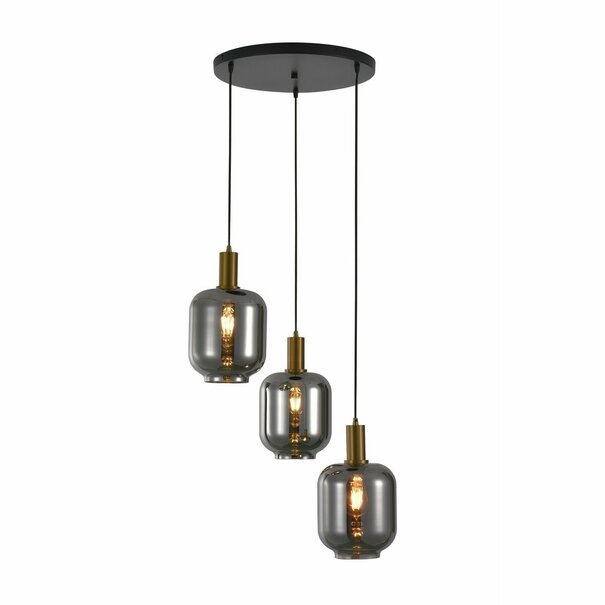 Luxury Living Lily 3-Licht Hanglamp Rond