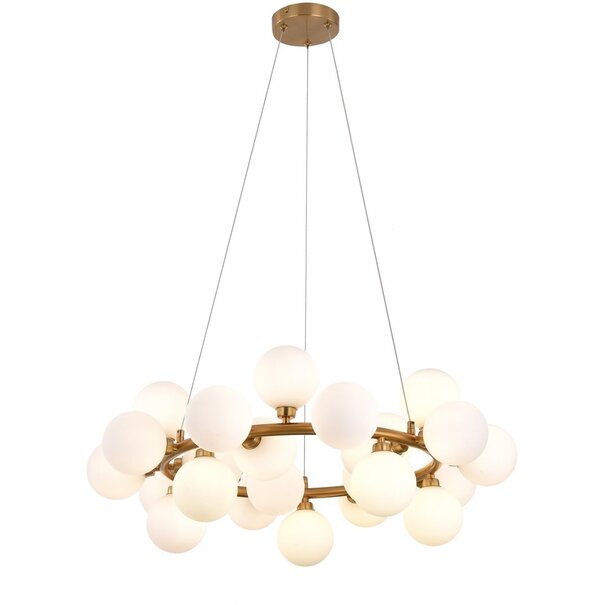 Luxury Living Hanglamp Elite White Gold 69CM