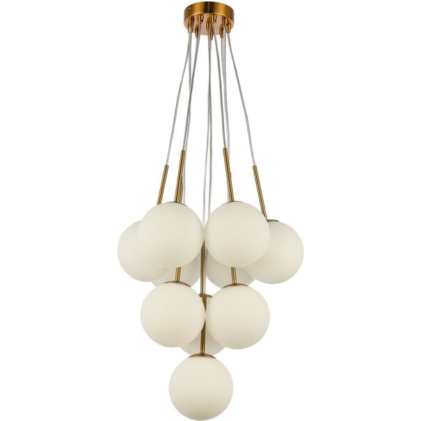 Luxury Living Hanglamp Luna White Gold
