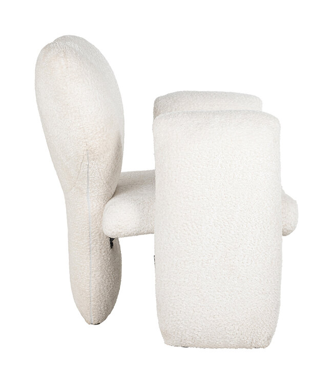 Richmond Interiors fauteuil Didi white sheep