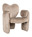 Richmond Interiors fauteuil Didi natural sheep kleur 01 Nature