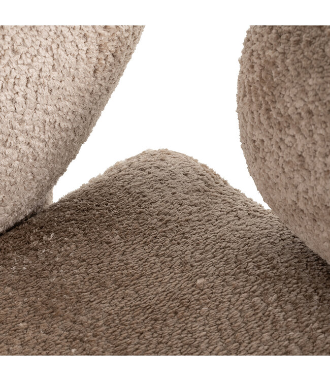 Richmond Interiors fauteuil Didi natural sheep kleur 01 Nature