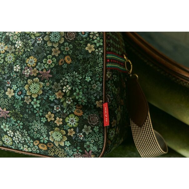 Pip Studio Weekend Bag Medium Tutti i Fiori Green 57x22x37cm