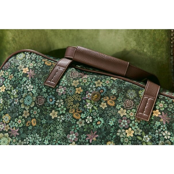 Pip Studio Weekend Bag Medium Tutti i Fiori Green 57x22x37cm