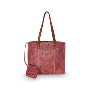 Shopper Medium Kyoto Festival Dark Pink 32/47x31x18.5cm