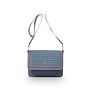 Cross Body Flap Clover Blue 25x7x20cm