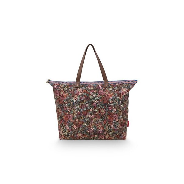 Pip Studio Tote Bag Tutti i Fiori Pink 66x20x44cm