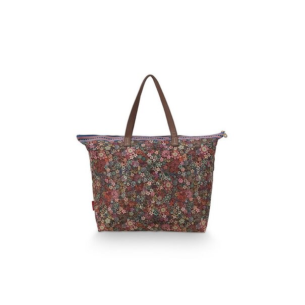 Pip Studio Tote Bag Tutti i Fiori Pink 66x20x44cm