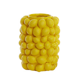Vase deco 31x41 cm LEMON yellow