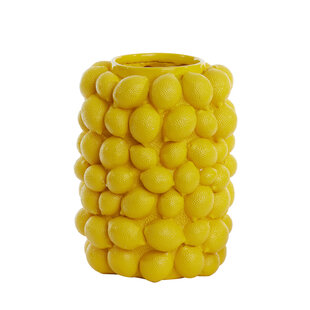 Vase deco 31x41 cm LEMON yellow