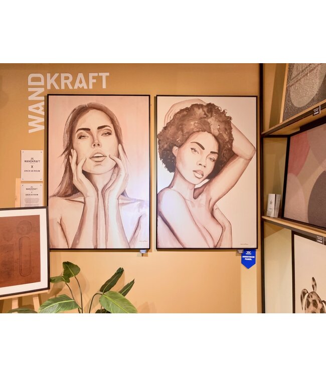 Wandkraft wandpaneel SENSUAL WOMAN II (akoestisch)