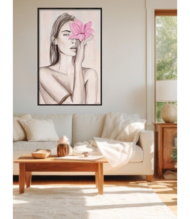 Wandkraft wandpaneel SENSUAL WOMAN II (akoestisch)