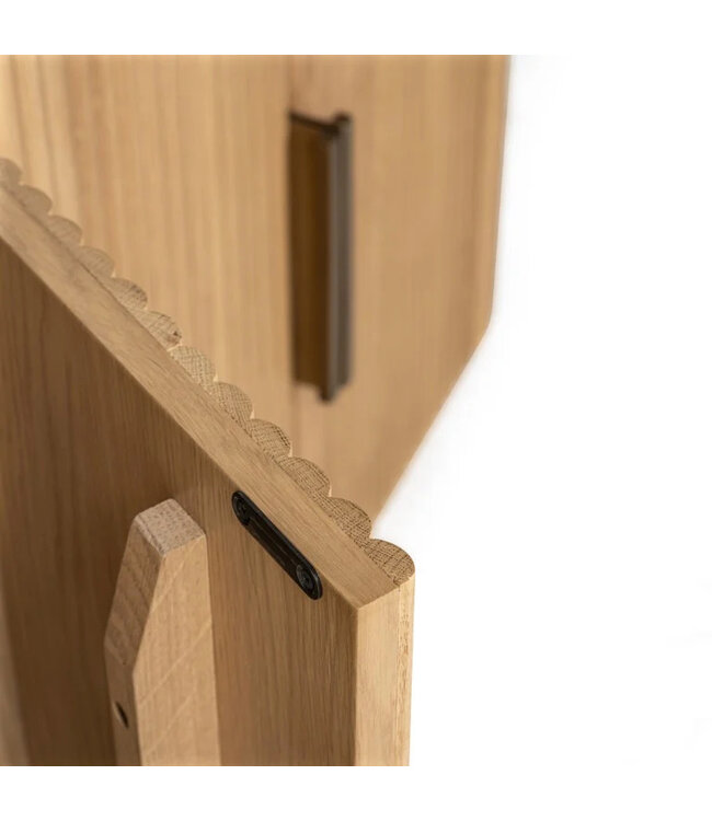 Richmond Interiors Dressoir Belfort 4-deurs (Natural oak)