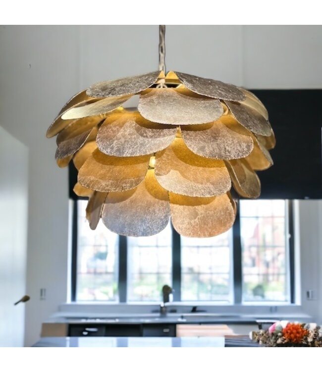 Leclercq & Bouwman hanglamp Artisjok Brons of Zilver