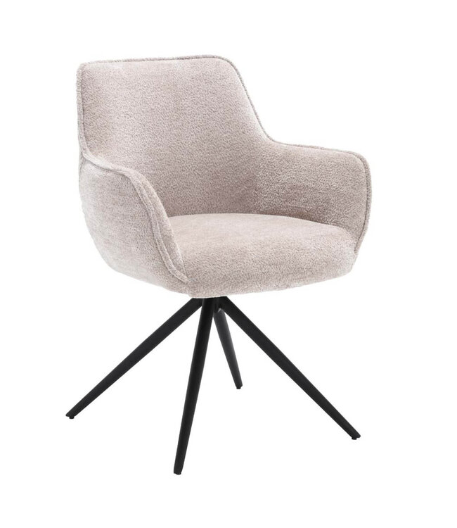 Tower Living draaibare eetkamerstoel Fondo in 3 kleuren