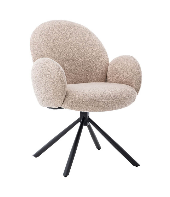 Tower Living Eetkamerstoel Imola draaibaar (3 kleuren)