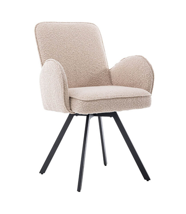 Tower Living draaibare eetkamerstoel Livo (3 kleuren)