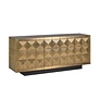 Richmond Interiors Dressoir Collada 3-deuren (Brushed Gold)