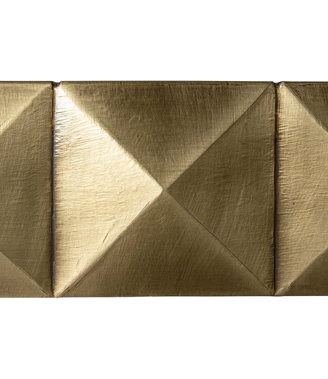 Richmond Interiors wandtafel Collada (Brushed Gold)