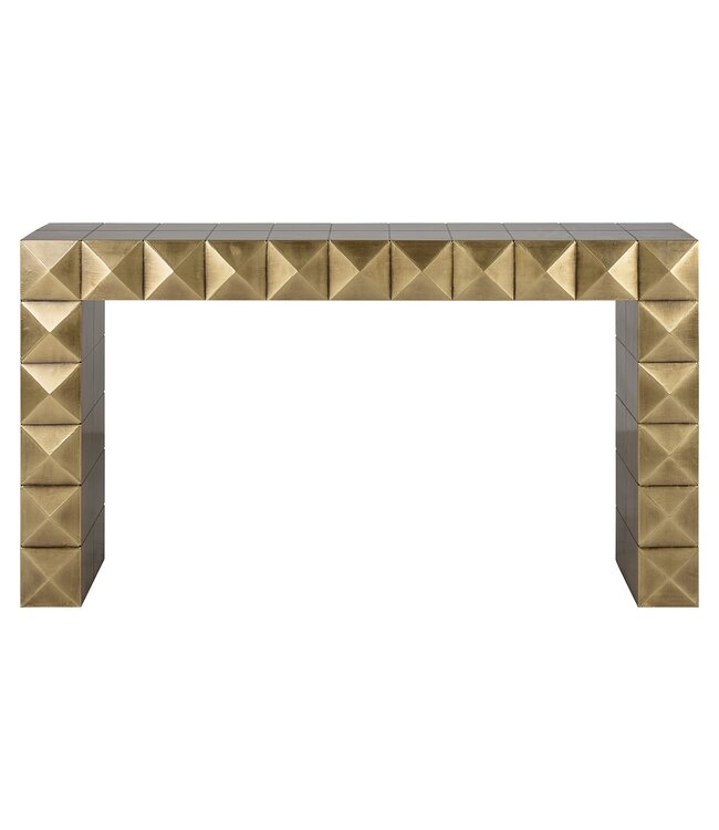 Richmond Interiors wandtafel Collada (Brushed Gold)