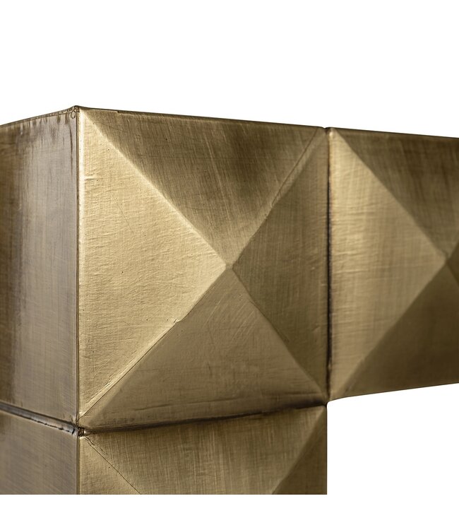 Richmond Interiors wandtafel Collada (Brushed Gold)