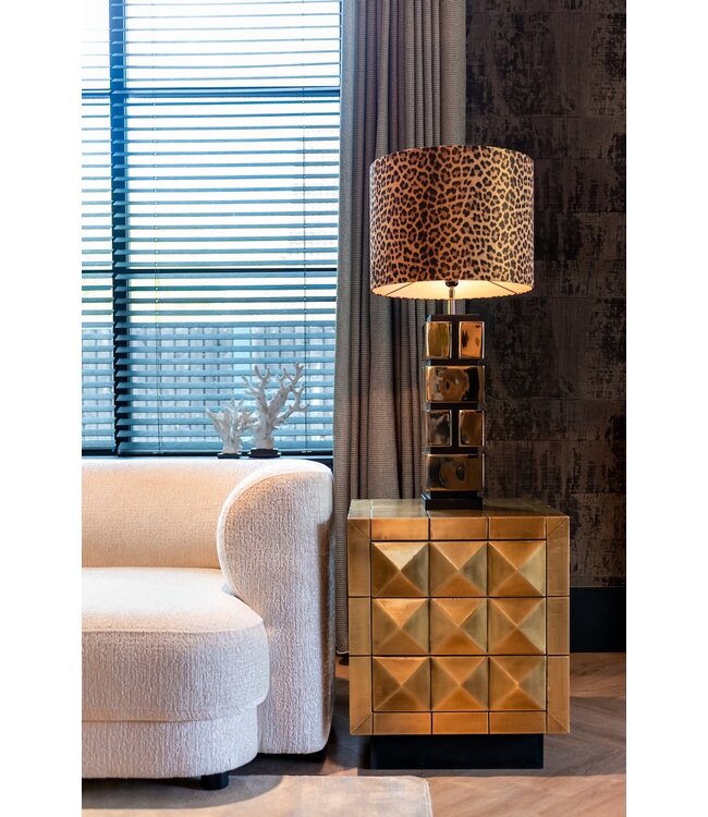 Richmond Interiors ladenkast Collada (Brushed Gold)  - Copy