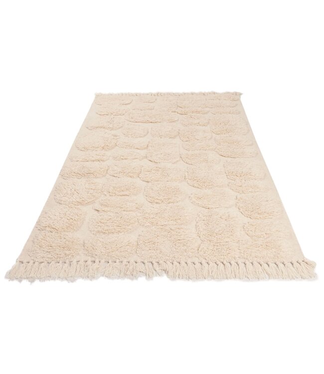 Wollen vloerkleed Desert Touch Off White in 3 maten