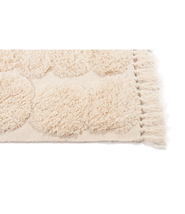 Wollen vloerkleed Desert Touch Off White in 3 maten