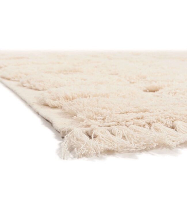 Wollen vloerkleed Desert Touch Off White in 3 maten