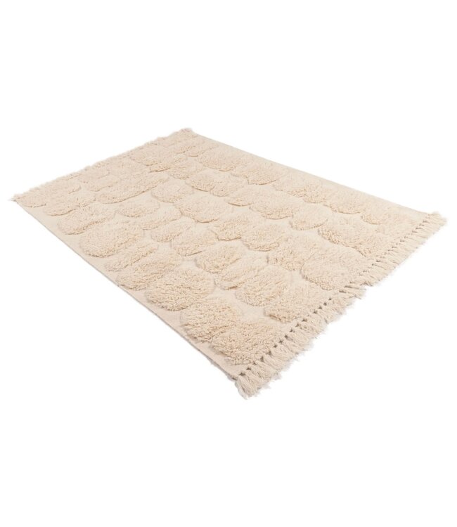 Wollen vloerkleed Desert Touch Off White in 3 maten