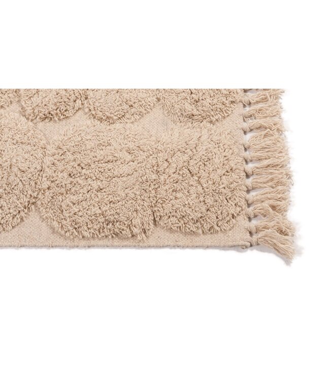 Wollen vloerkleed Desert Touch Sand in 3 maten  - Copy