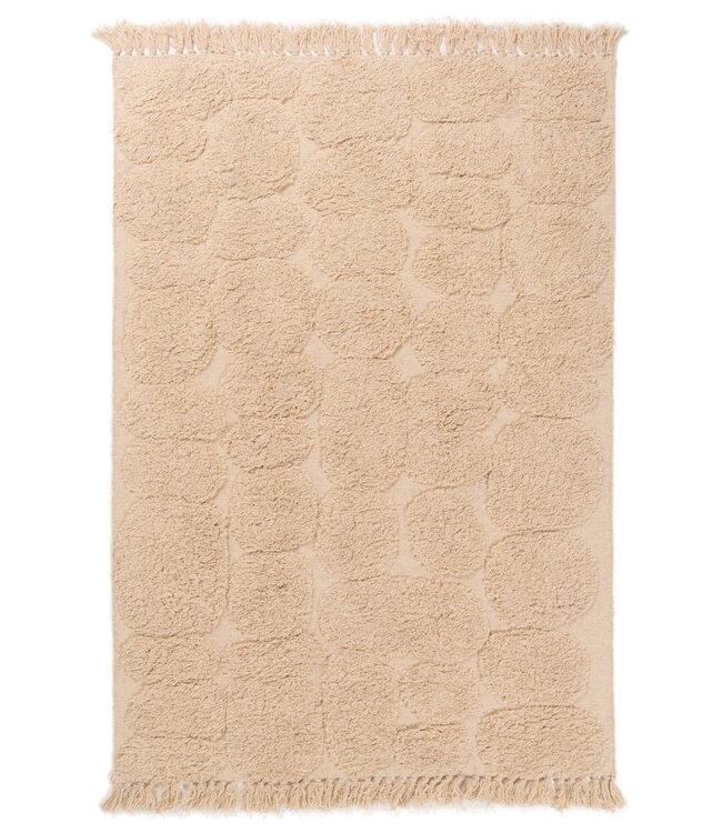 Wollen vloerkleed Desert Touch Sand in 3 maten  - Copy