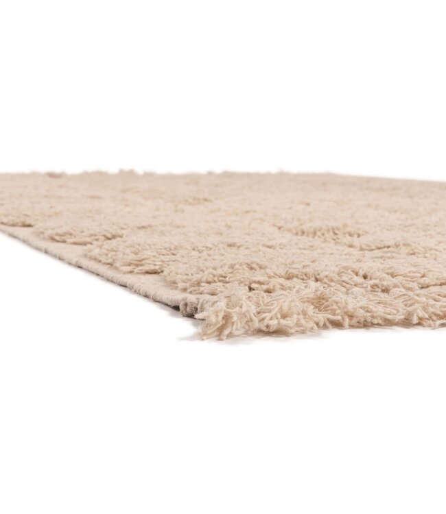 Wollen vloerkleed Desert Touch Sand in 3 maten  - Copy