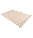 Wollen vloerkleed Desert Wave Off White in 3 maten