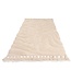 Wollen vloerkleed Desert Wave Off White in 3 maten