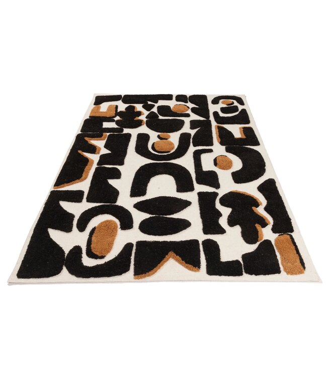 Wollen vloerkleed Atlas in 3 maten