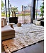 Wollen vloerkleed Desert Wave Off White in 3 maten